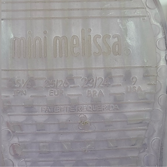 Mini Melissa ice cream jelly sandals size 9 - Picture 6 of 6
